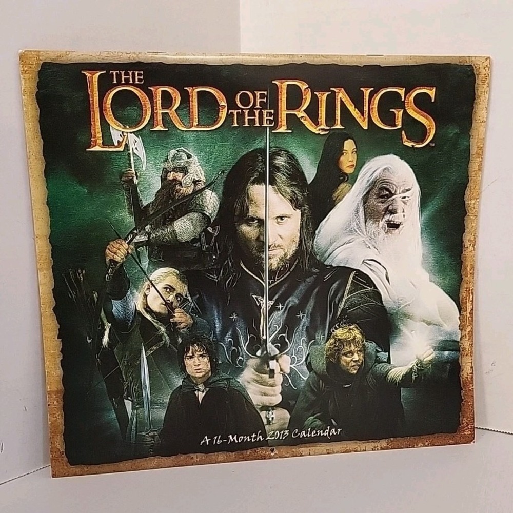The Lord Of The Rings‎ 16-Month 2013 Calendar